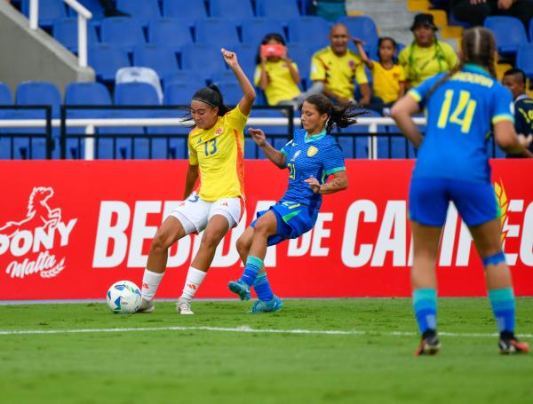 Colombia vs. Brasil, Suramericano Femenino Sub-17