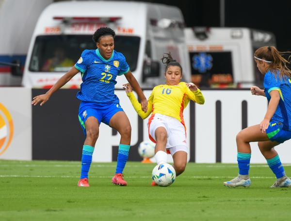 Colombia vs. Brasil, Suramericano Femenino Sub-17