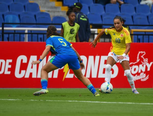 Colombia vs. Brasil, Suramericano Femenino Sub-17
