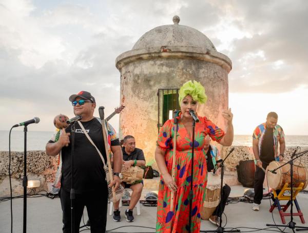 El Baluarte de la Gente en las Murallas de Cartagena