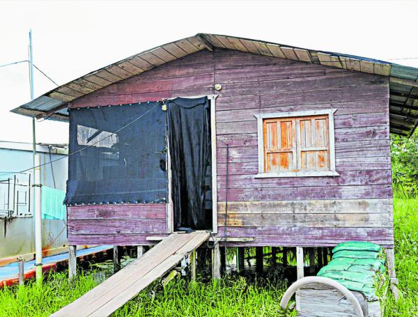 Las condiciones de trabajo de la Policía son precarias en muchos sitios. Esta es la estación de Murindó, en el Urabá.