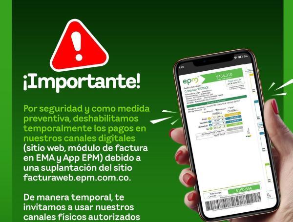 Comunicado de la EPM