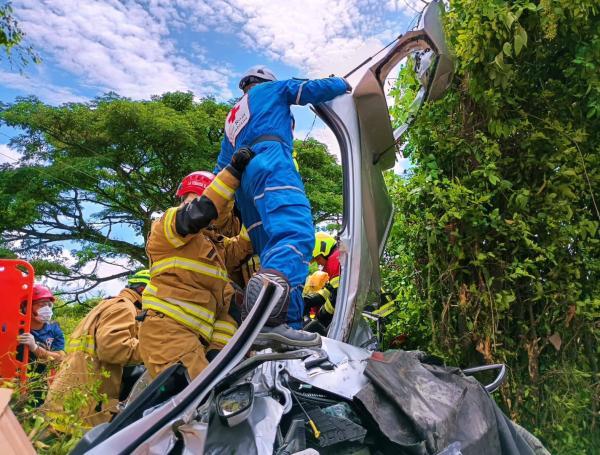 Accidente en La Tebaida, Quindío, en el que murieron madre e hija.