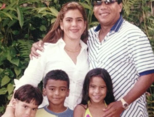 Esta fue la imagen que publicó Lily Diaz en la noche del pasado lunes.