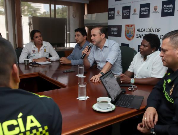 Alcalde de Cali, en instalación de puesto de mando unificado por paro nacional.