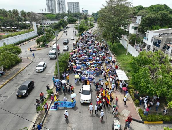 Marchas en Cartagena