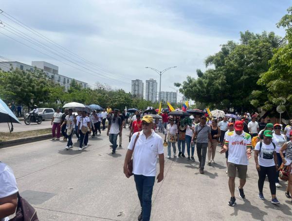 Marchas en Cartagena