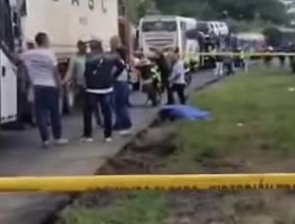 Asesinan pasajero en protesta campesina en el sur del cesar.