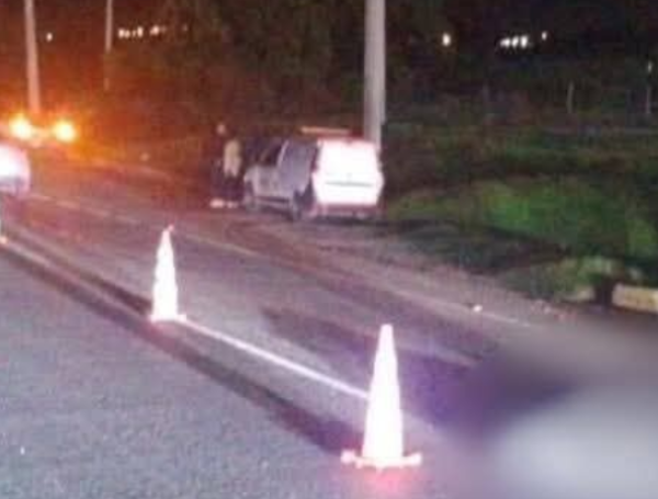 La familia intentaba cruzar la vía Duitama - Duitama cuando fue atropellada.