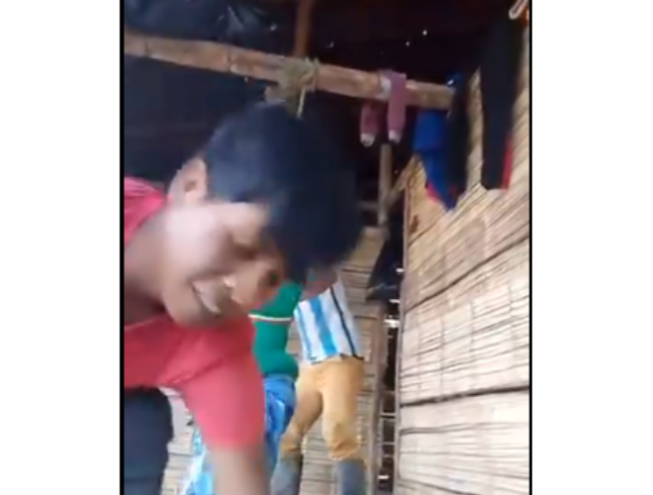 Golpiza a joven indígena