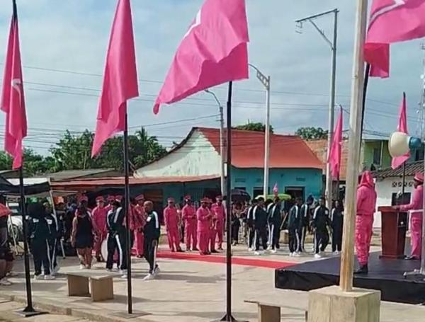 Netflix graba promoción del Juego del Calamar en Bolívar.