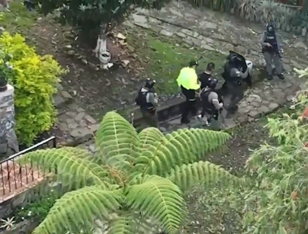 Captura de alias Aníbal en San Cristóbal.
