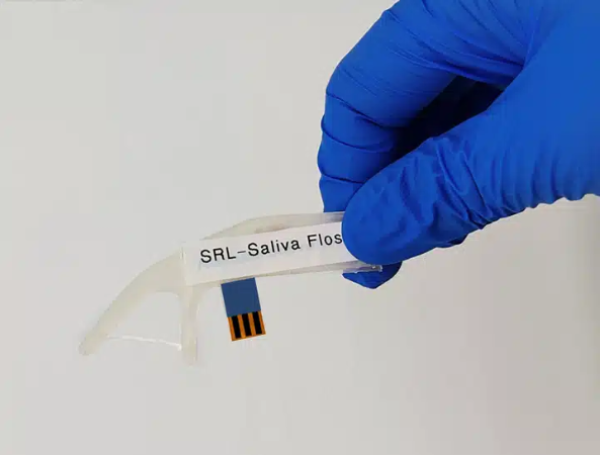 Investigadores de la Universidad Tufts desarrollaron un hilo dental capaz de medir el estrés a través de la saliva.