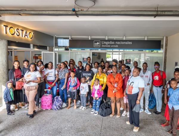 22 menores de Chocó y sus familias viajaron para someterse a las intervenciones.