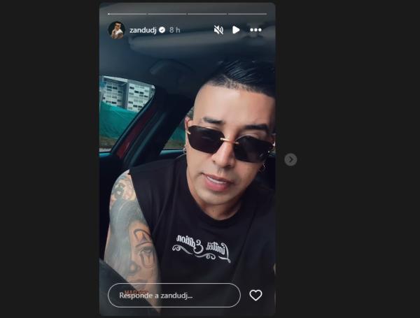 DJ Zandú, quien se salvó de mascare en Puerto Colombia.