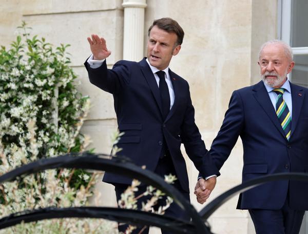 Macron y Lula