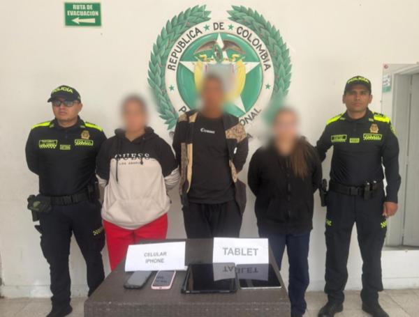 Un hombre y dos mujeres fueron capturados por el delito de proxenetismo contra una menor de 13 años.