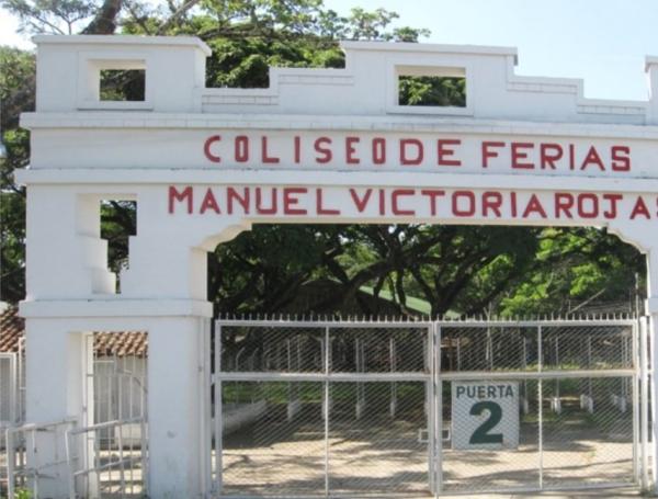Coliseo de Ferias en Tuluá. Allí fue desactivada una granada.