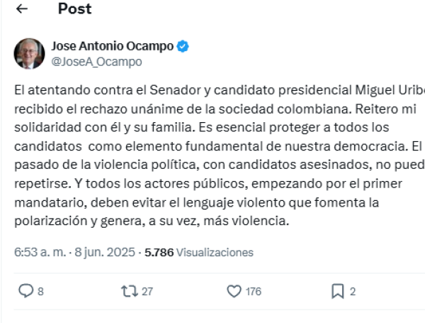 Trino se José Antonio Ocampo