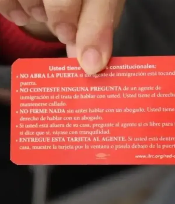 La tarjeta roja puede evitar un mal momento.