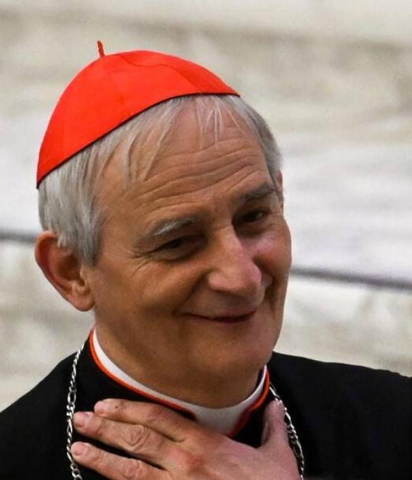 El cardenal Matteo Zuppi.
