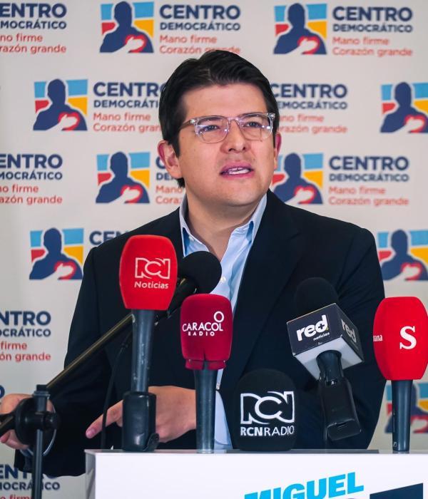 Miguel Uribe, senador del Centro Democrático