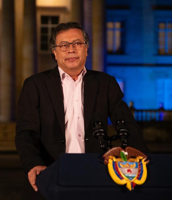 Gustavo Petro, presidente de Colombia