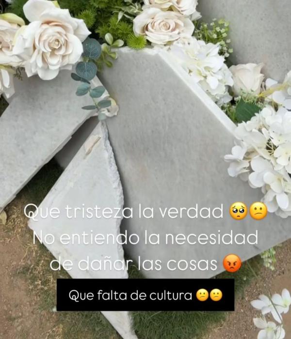 Tumba de Omar Geles fue destruida