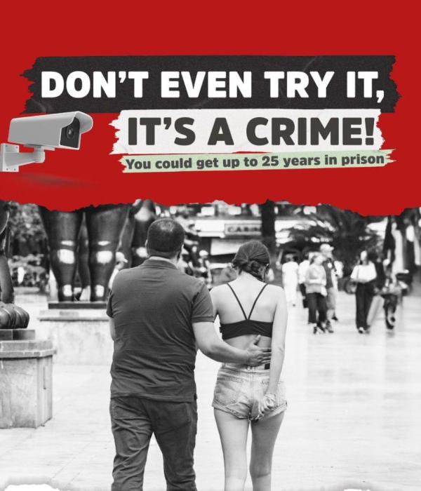 Campaña contra la ESCNNA en Medellín