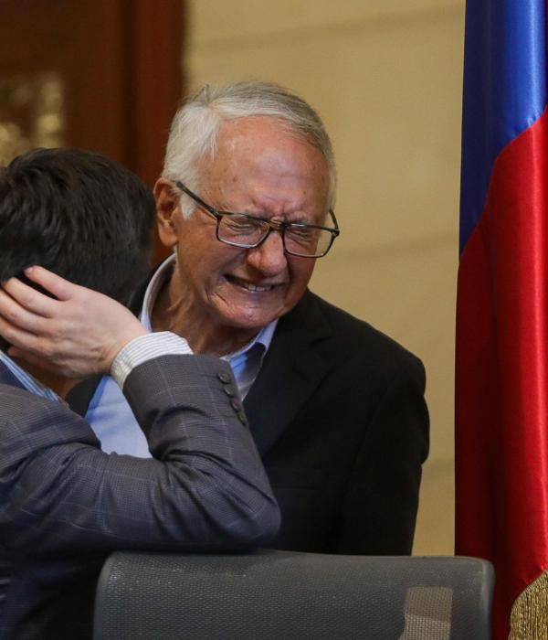 Guillermo Alfonso Jaramillo, ministro de Salud, en la Cámara de Representantes