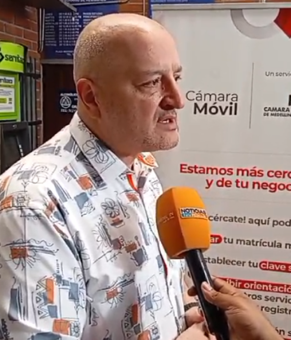 Edison Palacios, gerente de la Plaza Minorista.