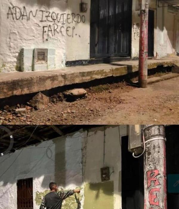Hombres realizaban actividad para los disidentes.