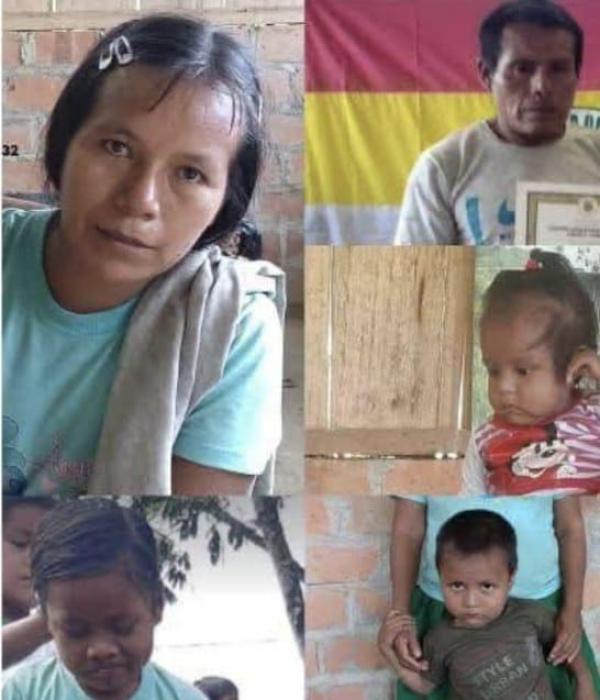 Algunas de las víctimas por la creciente.