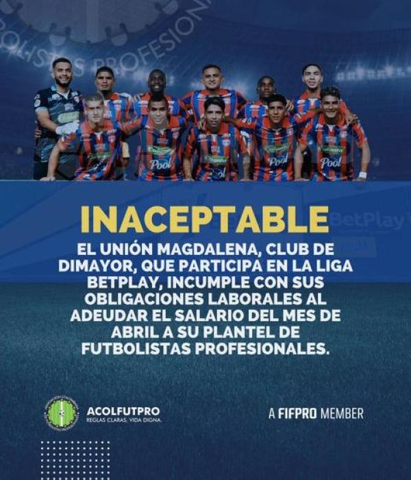 Denuncia de Acolfutpro