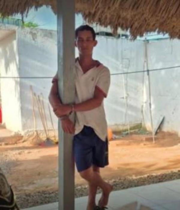 Jhon Ángel Olivero Brocheta, de 27 años, persona señalado de haber cometido el ataque a su padre