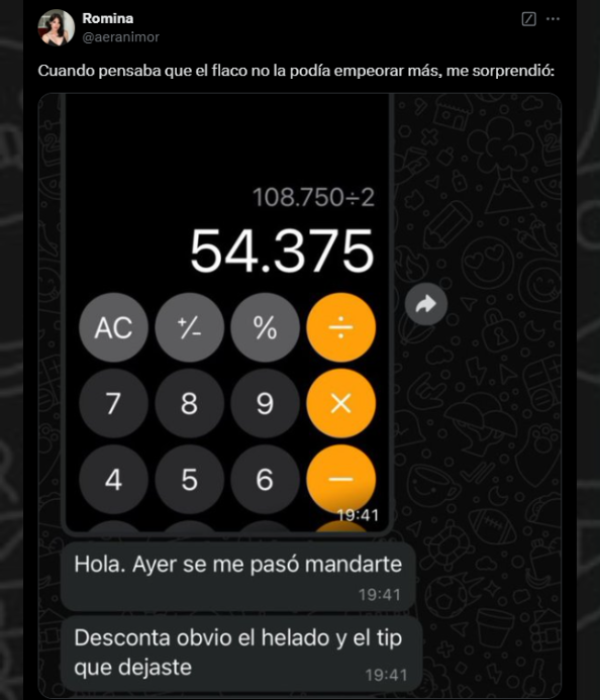 mensaje