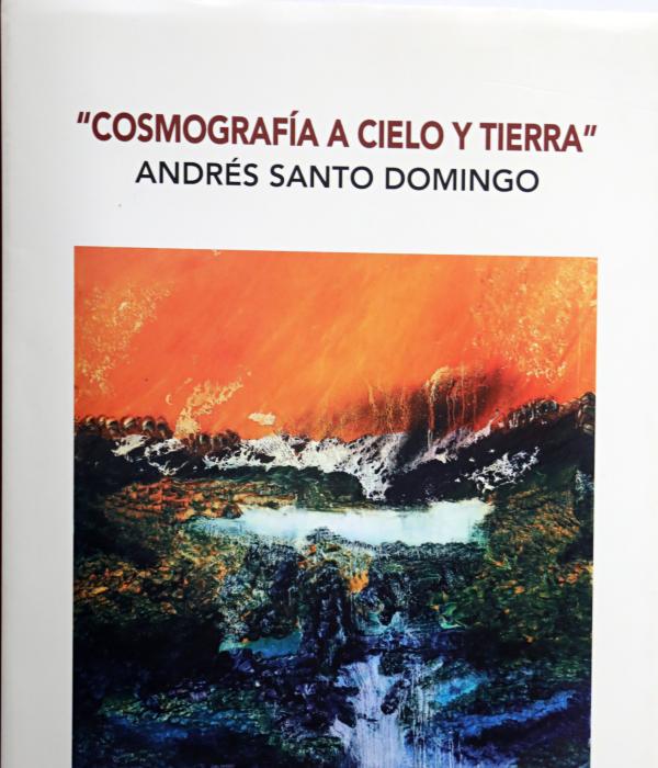 Artista Andres Santo Domingo, libro "Cosmografia a cielo y tierra libro" Crédito: archivo particular Fotógrafo: