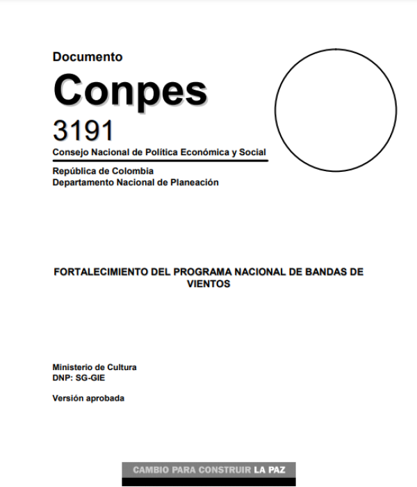 En el conpes 3191