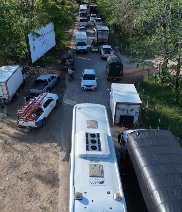 Bloqueo de arroceros en Sucre