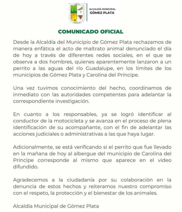 Alcaldía de Gómez Plata