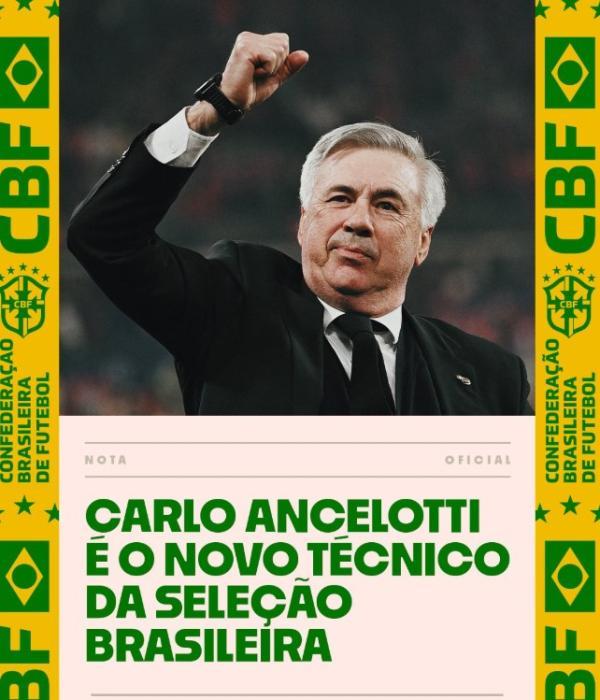 Carlo Ancelotti a Brasil