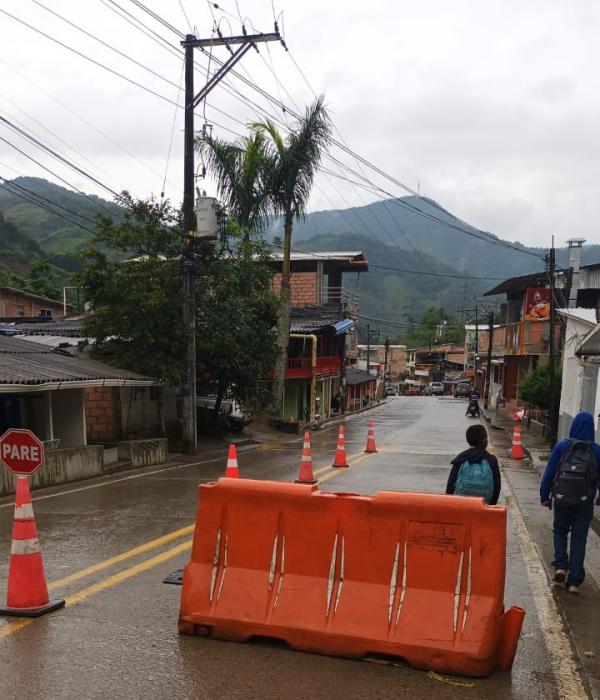 Vía Medellín-Quibdó