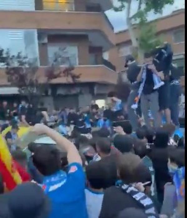 Fuerte accidente en Barcelona