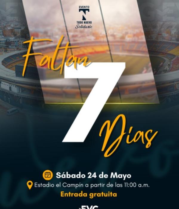Evento religioso en El Campín el sábado