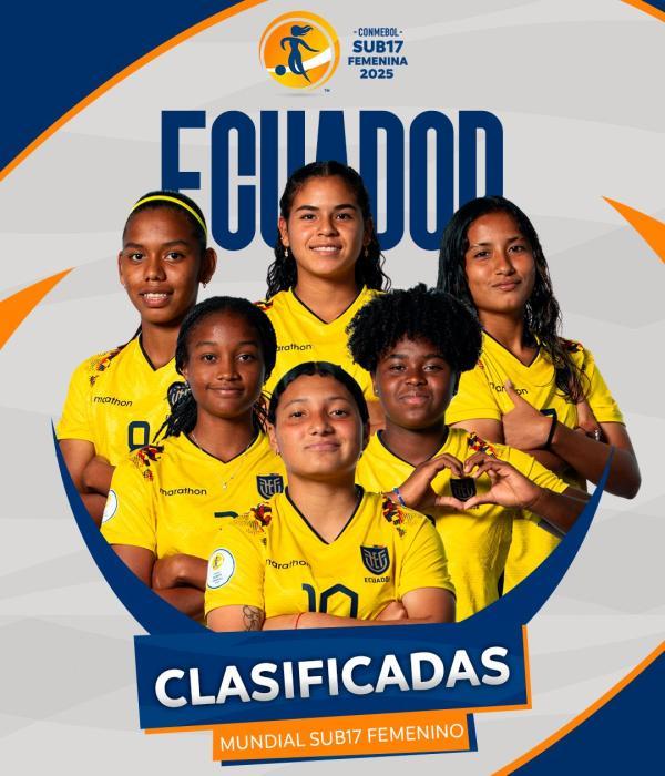 Ecuador clasificó al mundial Sub-17 femenino