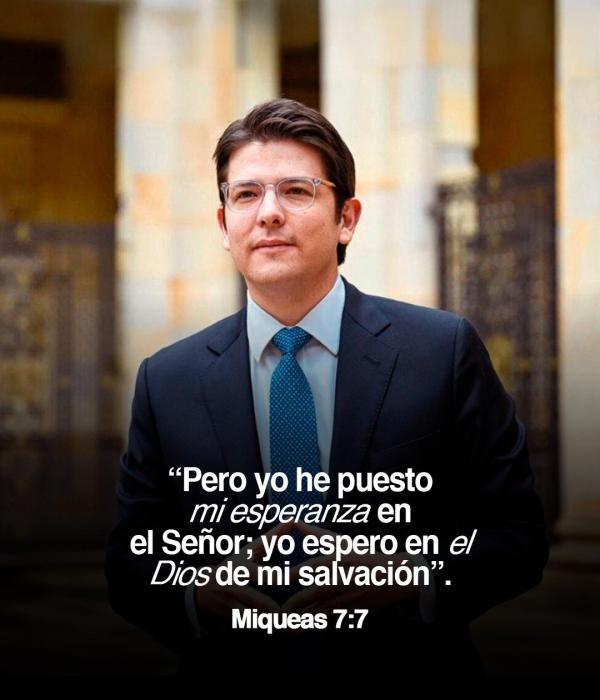 Andrés Barrios Bernal apoya a Miguel Uribe en medio de su recuperación