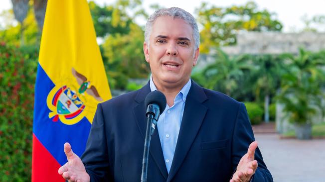 Duque advirtió que no es el momento de bajar la guardia frente al virus.