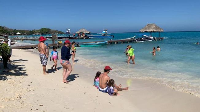 Islas del Rosario, en Cartagena de Indias.