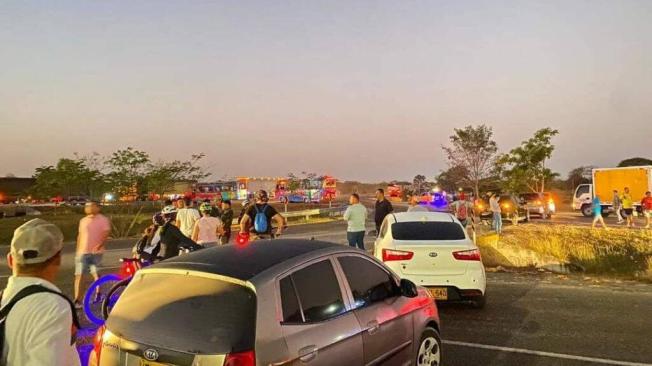 Como manera de rechazo, Sabanagrande inició una protesta pacífica ante el reciente aumento del peaje en la zona.
