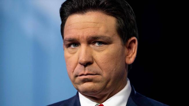 El gobernador y exaspirante presidencial republicano para 2024 Ron DeSantis.